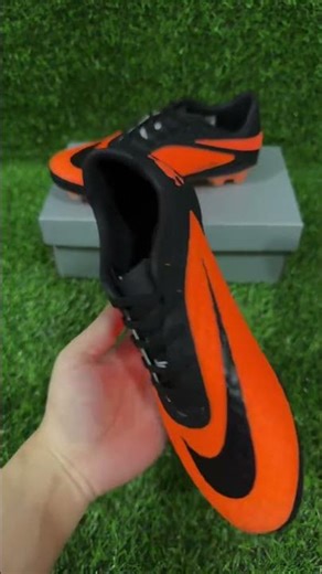 Nike Hypervenom Phantom RGN SE FG Firm Ground Soccer Cleats - Orange/Black