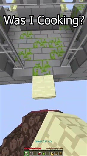 was i cooking on this parkour map?