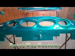 Fiberglass Door Panels, Dash and Rear Deck / Update 7 - 2000 Monte Carlo SS Candy Teal