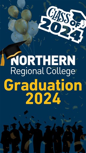 😀👩‍🎓🧑‍🎓👨‍🎓🎉🎉 Relive the joy of our 2024 Graduation! Watch unforgettable moments from the ceremony as we celebrate the achievements of our incredible graduates. A big thank you to everyone who attended and made the day so special. Congratulations to all our Graduands! 🎉👩‍🎓🧑‍🎓👨‍🎓🎉#NRCGrad | Northern Regional College