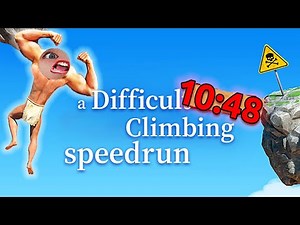 A Difficult Game About Climbing Speedrun in 10:48