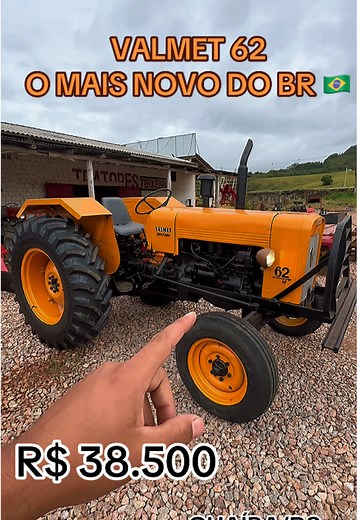Trator Valmet 62 em Guaíba – Pronto para Trabalhar!
