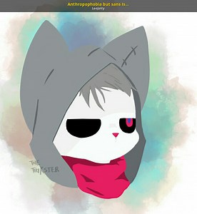 Anthropophobia but sans Is very MAD Mod for Friday Night Funkin' | FNF Mods