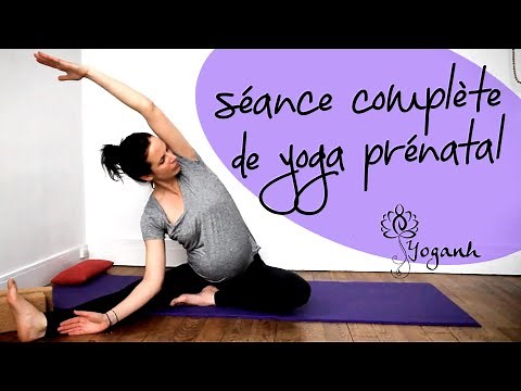 Complete prenatal yoga session