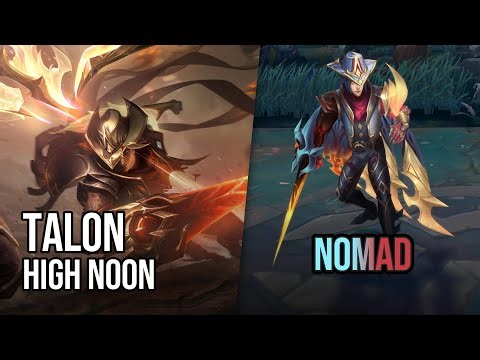 Nomad High Noon Talon Skin | League of Legends | Chromas Skin
