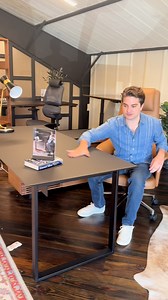 Looks good. Works smarter. Den’s walking us through some of his favorite BDI Furniture finds at Green Front Work Play: a console and desk that prove great design is about more than looks. From premium hardwoods and powder-coated steel bases to advanced wire management, ventilation for your tech and ergonomic comfort, BDI is a standout. Which feature would you use most? Find BDI in Building 12. | Green Front Furniture