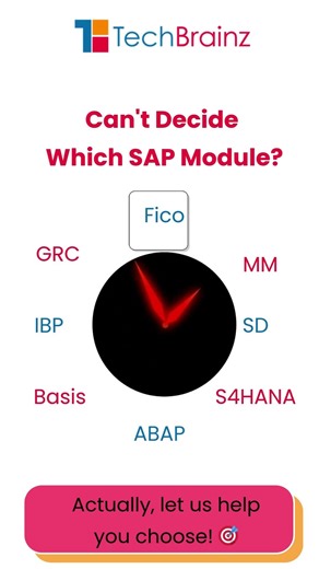 Are you confused about which SAP module to choose?