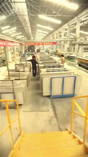 large ceramic printing process using automatic machines #shorts