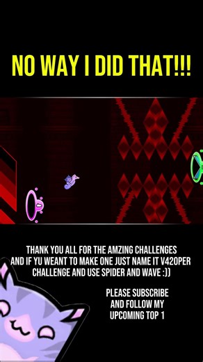 I WAS DEAD… WAIT FOR IT 😳💀 #geometrydash #gdupdate #shorts