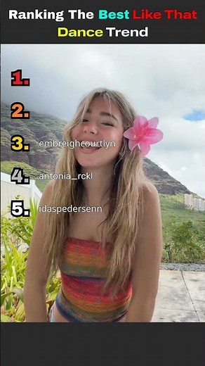Ranking the Best “Like That” Dance Trend 🔥🕺