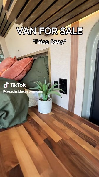 It’s time to make room for more vans here at our shop so we’re dropping the price on our van, River, to $135,000! 🏞️ If you’re looking for a brand new, complete build to hit the road in this summer, this van is for you 😁 You can find more information about this van on the listing linked in our bio ☝️ #vanforsale #campervanforsale #campervanconversion #vanlifebuilds #vanlifetrader #vanlifecommunity