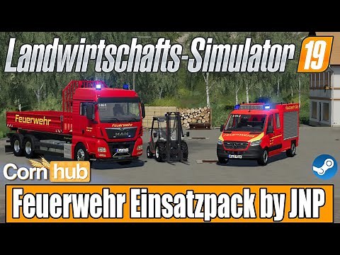 LS19 Modvorstellung - Feuerwehr Einsatzpack by JNP - LS19 Mods