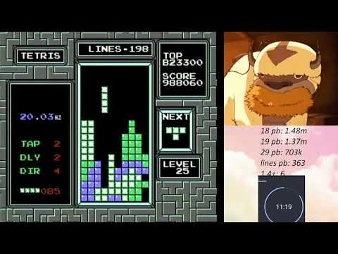 [NES Tetris] 1708220 points