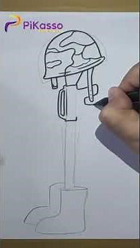 How to Draw a Battlefield Cross Easy in The Right Way