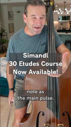 Learn about Simandl's Etude No. 8 - Allegro moderato for double bass