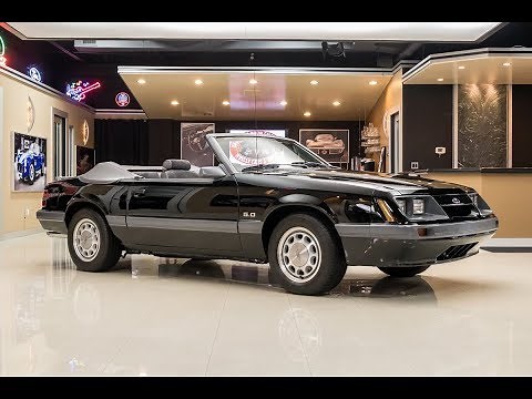 1986 Ford Mustang Convertible For Sale