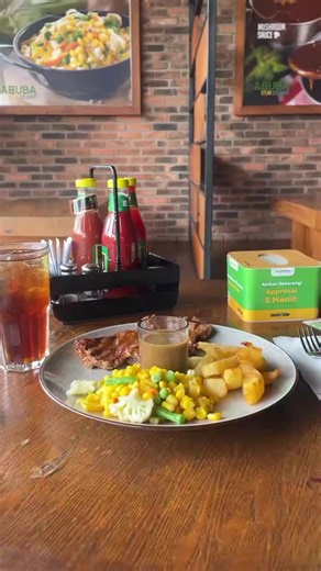Lagi ngidam steak tapi tetap mau hemat? 🥩🔥 Mending beli ABUBA Steak lewat TikTok aja! Karena sering ada promo spesial yang bikin harganya lebih murah. Caranya gampang banget: Klik tag lokasi di video ini → pilih promonya → bayar → dapat QR code. Nanti QR-nya tinggal ditukarkan ke outlet ABUBA Steak terdekat. Praktis banget! 😋 Yuk cobain steak juicy favorit banyak orang ini! #abubasteak #steakbogor #promotiktok #kulinerbogor #gofoodiemegabyte