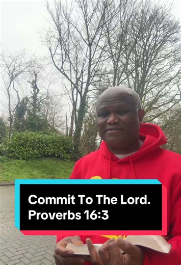 “Commit to the Lord whatever you do, and He will establish your plans.” — Proverbs 16:3 Today, I pronounce this blessing over you: As you commit your plans, your work, and your intentions to the Lord, may God Himself establish what concerns you today. What you place in His hands will not collapse. What you surrender to Him will not fail. May anxiety be replaced with confidence, and may uncertainty give way to divine direction. Today, your steps are ordered. Your efforts are covered. Your outcome