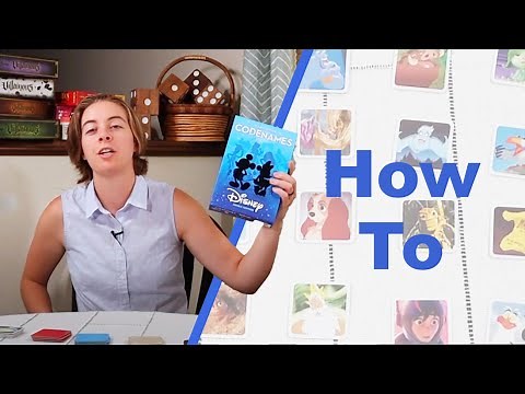 How to Play Codenames Disney