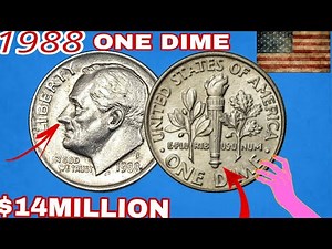 1988 One Dime Coin Value Revealed | Rare Errors, Mint Marks & Hidden Treasure
