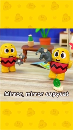 Copycats from the Mirror😱 #shorts