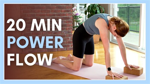 20 Min Power Yoga with Blocks 💪 | Connect & Strengthen | Energizing Flow for All Levels