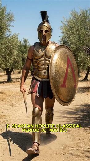 Ancient Soldier Evolution That Changed Warfare #history #military #shorts