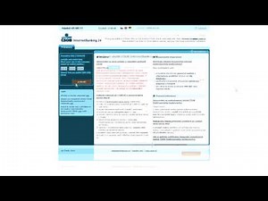 Rychlý převod z ČSOB prostřednictvím internetového bankovnictví