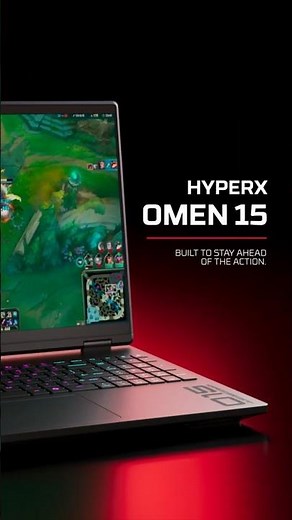 HyperX OMEN 15 - LEVEL UP Your Visual Dominance