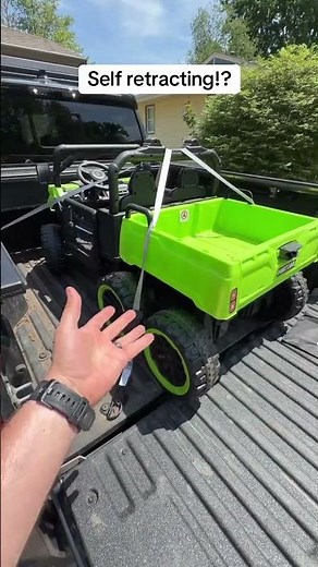 Upgrade Your Hauling Game: Best Self-Retracting Ratchet Straps Review #ToolTips #HaulingHacks