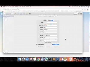 How to remotely connect to MySQL via SSH - Mac OSX