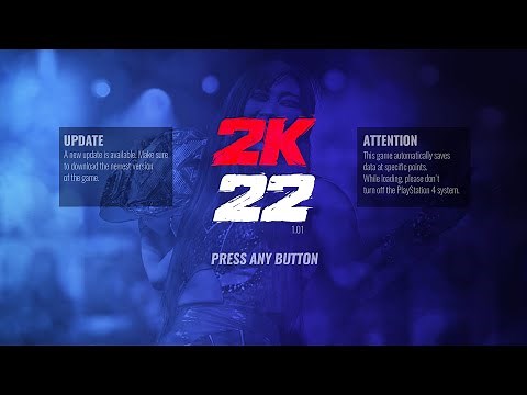 WWE 2K22 - Main Menu, All Game Modes & Selection Screen (PS4/XB1 Concept)