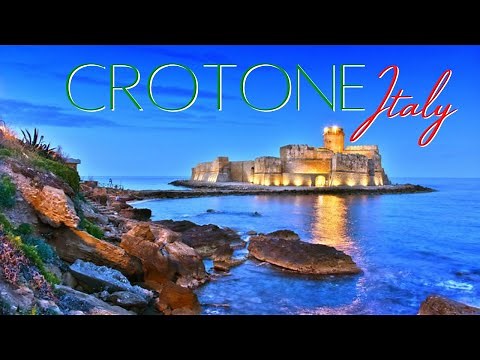 Crotone Calabria: Beautiful 4k Video, Drone & Walking Tour of (Crotone Italia)