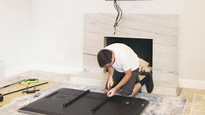 Curious about the installation of one of our award-winning TV wall mounts? Watch this time-lapse of an installation of our MM700 Pro Pull Down TV Mount. You'll be happy to know that if you purchase a MantelMount and have ANY install questions along the way, our friendly experts in Customer Support have the answers! #pulldowntvmount #innovator #theoriginalpulldowntvmount #gamechanger | MantelMount