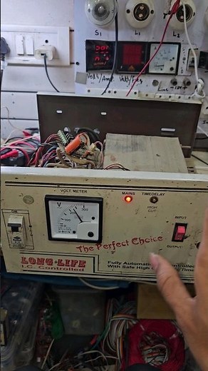 how to set output Voltage any stabilizer