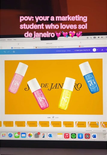 Mock Campaign for Sol De Janeiro: Building a Marketing Portfolio