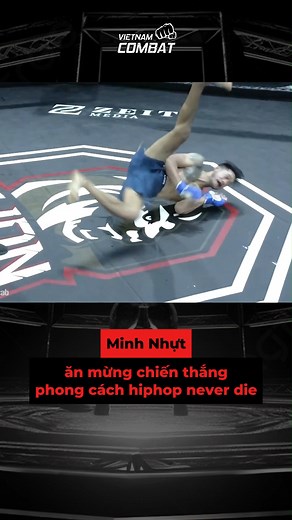 Minh Nhựt ăn mừng theo phong cách rất đặc biệt #vietnamcombat #LIONChampionship #vothuat #reelsvideoシ #mma | Vietnam Combat