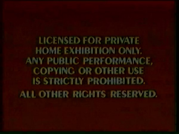 Jiminy Cricket's Christmas (1986, 1990 VHS)