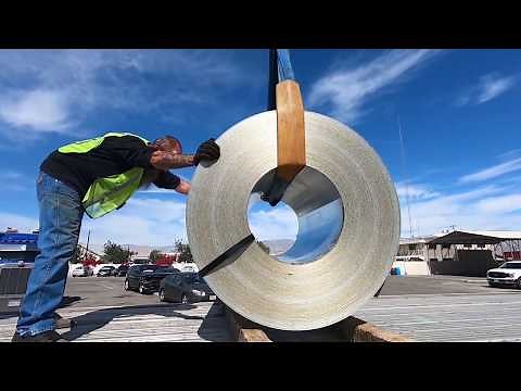 Lifting Metal Coils With The Rotator