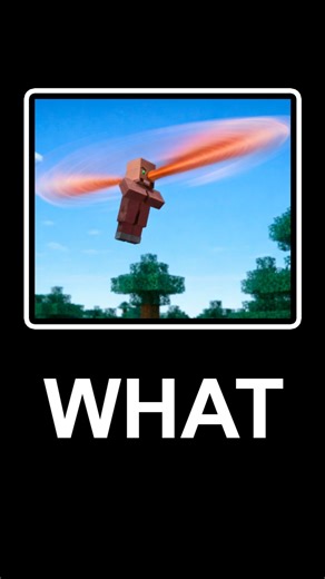 😂 Minecraft VILLAGER HELICOPTER 🚁 #minecraft #funny #what