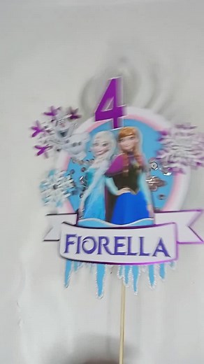 Frozen Topper Cake Decorating Tutorial