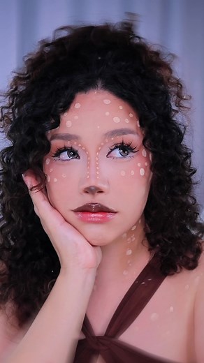 Bambi and Deer Makeup Tutorial | Halloween Maquiagem