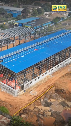 EPACK Prefab on Instagram: "Ongoing Project Update: EPACK Prefab’s Pre-Engineered Building Taking Shape . . #epackprefab #explorepage #reelsinstagram #reels #trendingreels"