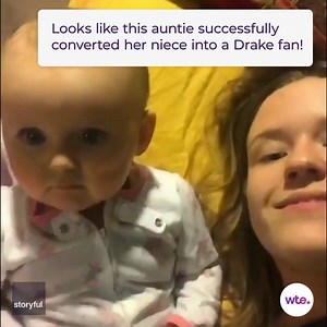 407K views · 46 reactions | This baby went through all her feelings when she heard "Nice For What" for the first time.  | What To Expect | Facebook