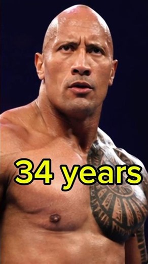 Age Evolution of The Rock | #viral #short video #wwe