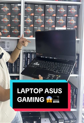 Potencia, velocidad y rendimiento en un solo equipo. La ASUS TUF Gaming A15 llega con: ⚡ AMD Ryzen 7 🎮 RTX 3050 🚀 16GB DDR5 💾 SSD 512GB 🖥️ Pantalla FHD 144Hz 🎒 Incluye mochila Ideal para gaming, edición y multitarea sin límites. #LaBrujaStore #laptop #arequipa #lima #GamingLaptop
