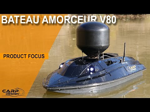 V80 - Carp Design - Bateau Amorceur Pêche de la Carpe