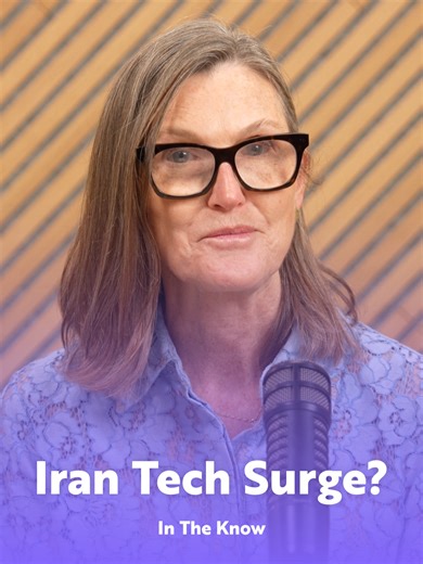 As Iran’s military activity slows, attention should shift to its young population—a potential “coiled spring.” Cathie Wood explains in