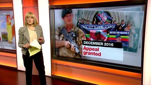 Sergeant Alexander Blackman, known during his trial as 'Marine A', is expected to find out today whether his appeal against a murder conviction for killing an injured Taliban fighter in Afghanistan has been successful. | BBC Breakfast