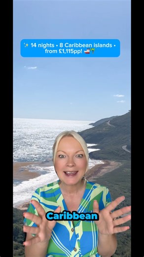 1.3K views · 4 comments | ✨ 14 nights • 8 Caribbean islands • A stunning Caribbean Cruise all from just £1,115pp this winter!  Sailing on P&O Cruises Arvia, 6th Dec 2025 Link in comments — don’t forget code HOLLY25 at checkout for extra savings! More exclusive cruise bargains in my free Facebook group @HollyDealsAtSea — I find the deals so you don’t have to.#CruiseDeals #CaribbeanCruise #POCruises #Travel #cruise | Hollydaysatsea | Facebook